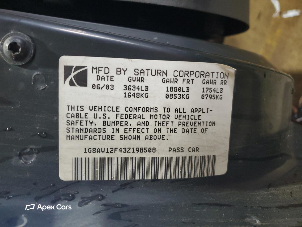 Saturn ION 2003