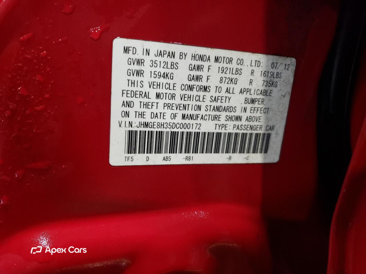 Honda Fit 2013