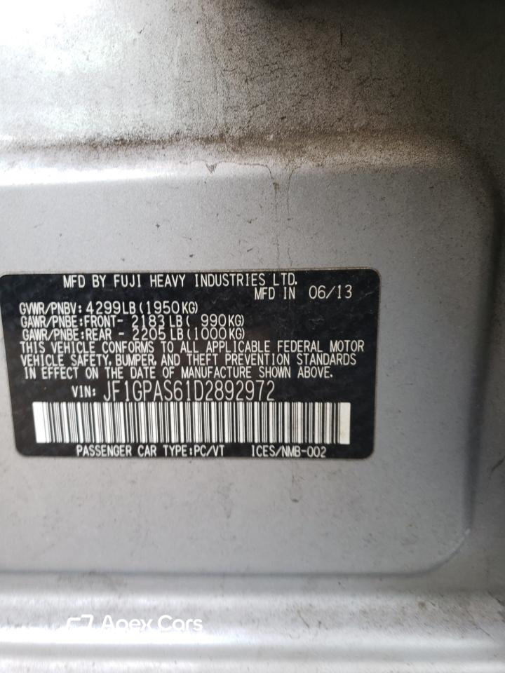 Subaru Impreza 2013