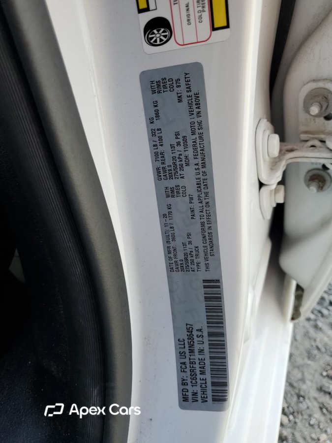 RAM 1500 2021
