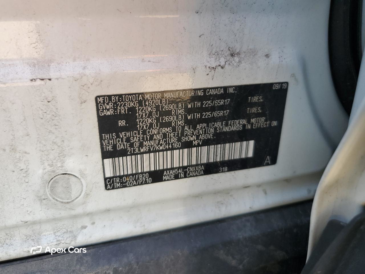 Toyota RAV 4 2019