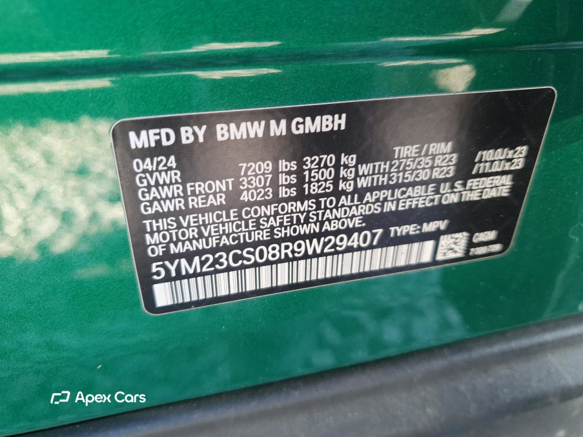 BMW XM 2024
