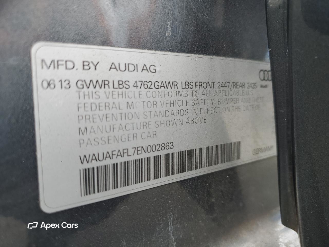 Audi A4 2014