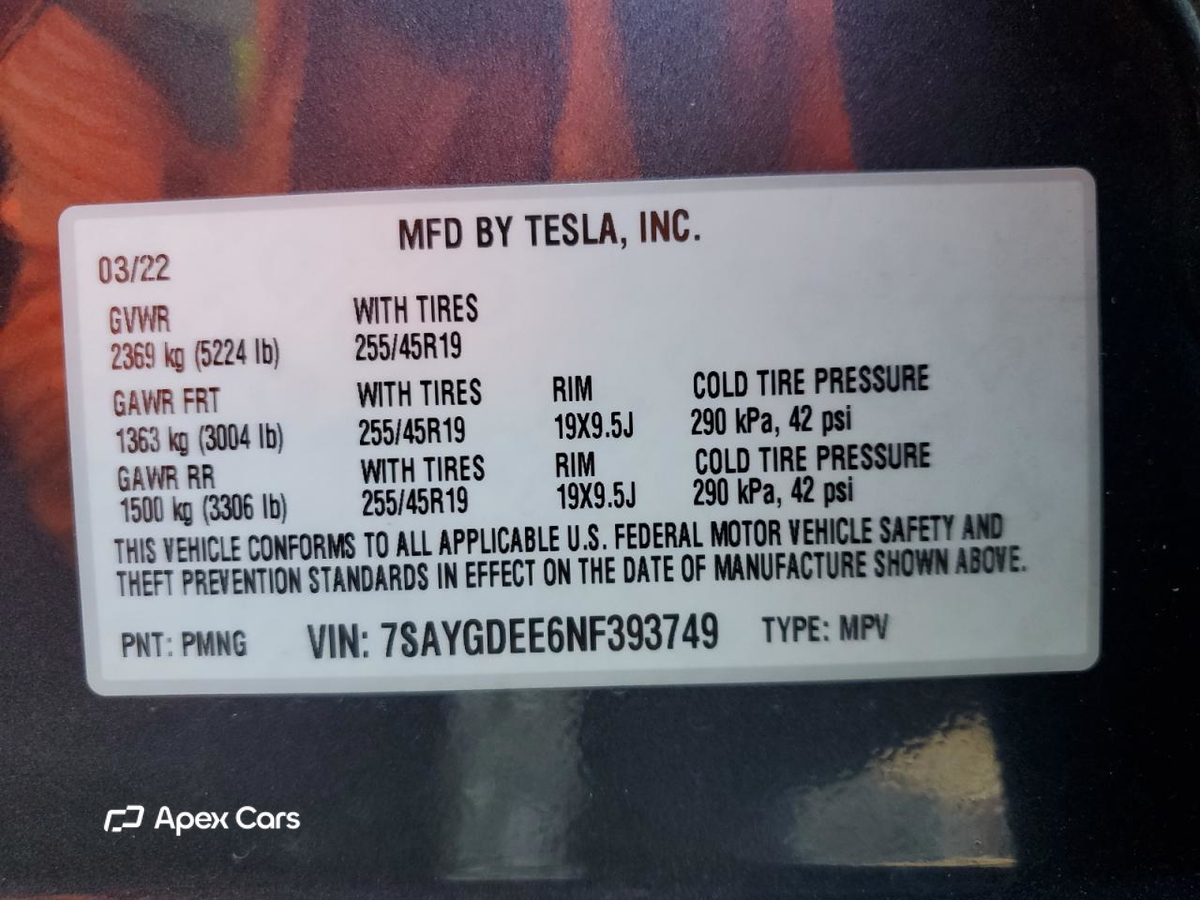 Tesla Model Y 2022