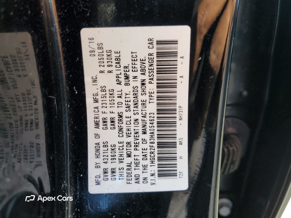Honda Accord 2017