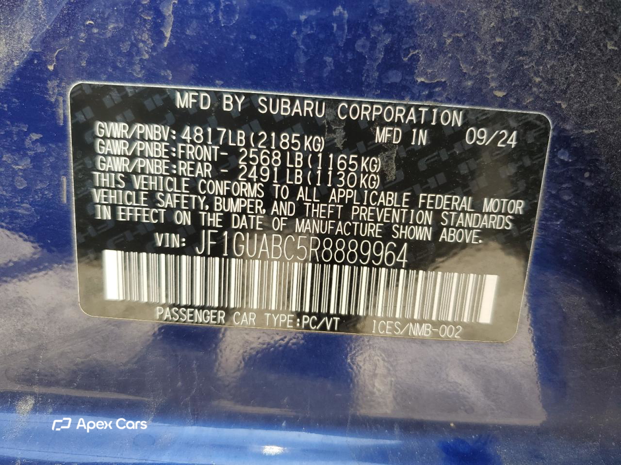 Subaru Impreza 2024