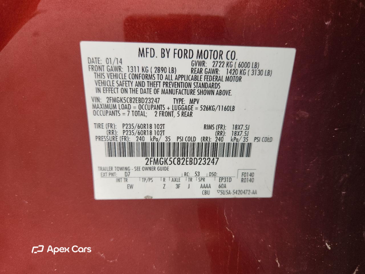Ford Flex 2014