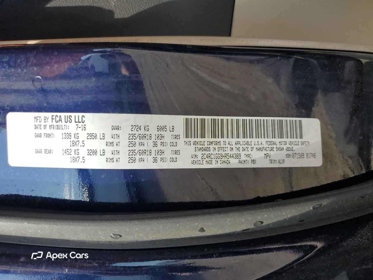 Chrysler Pacifica 2017