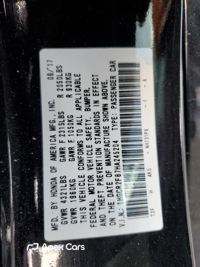 Honda Accord 2017