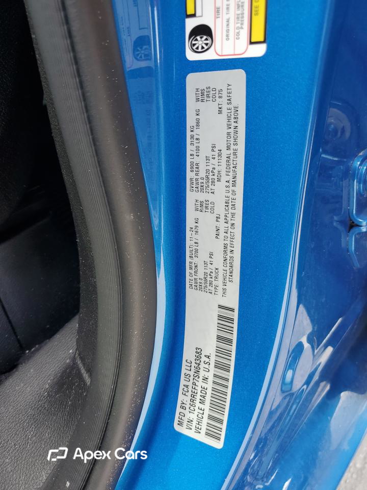 RAM 1500 2025