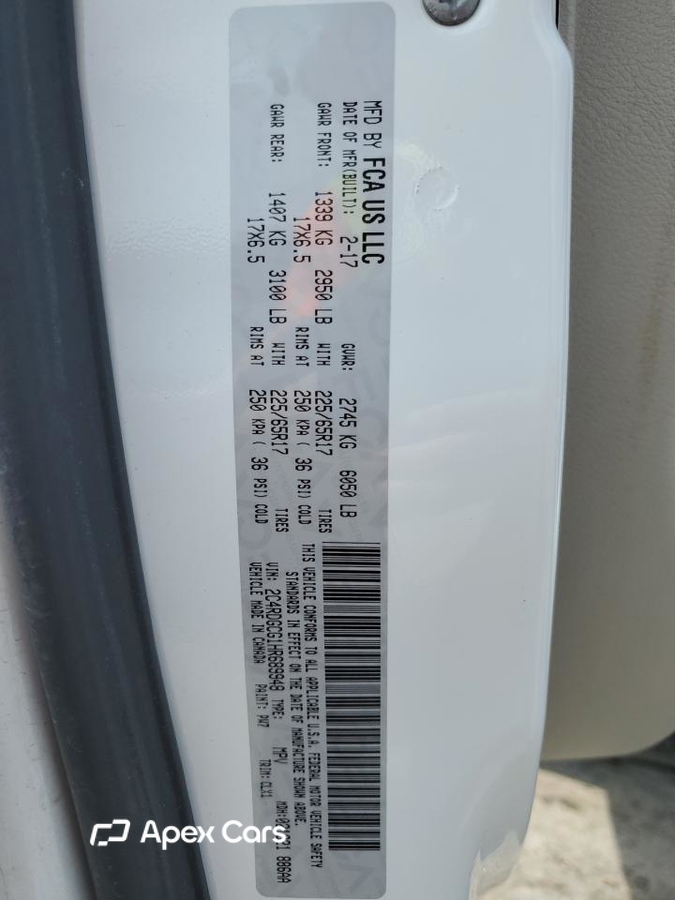 Dodge Caravan 2017