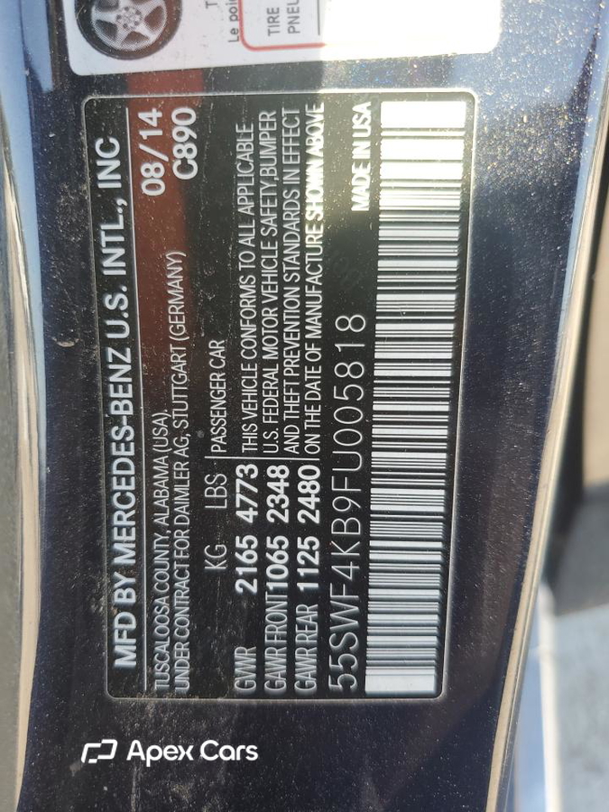 Mercedes-Benz C-klasse 2015