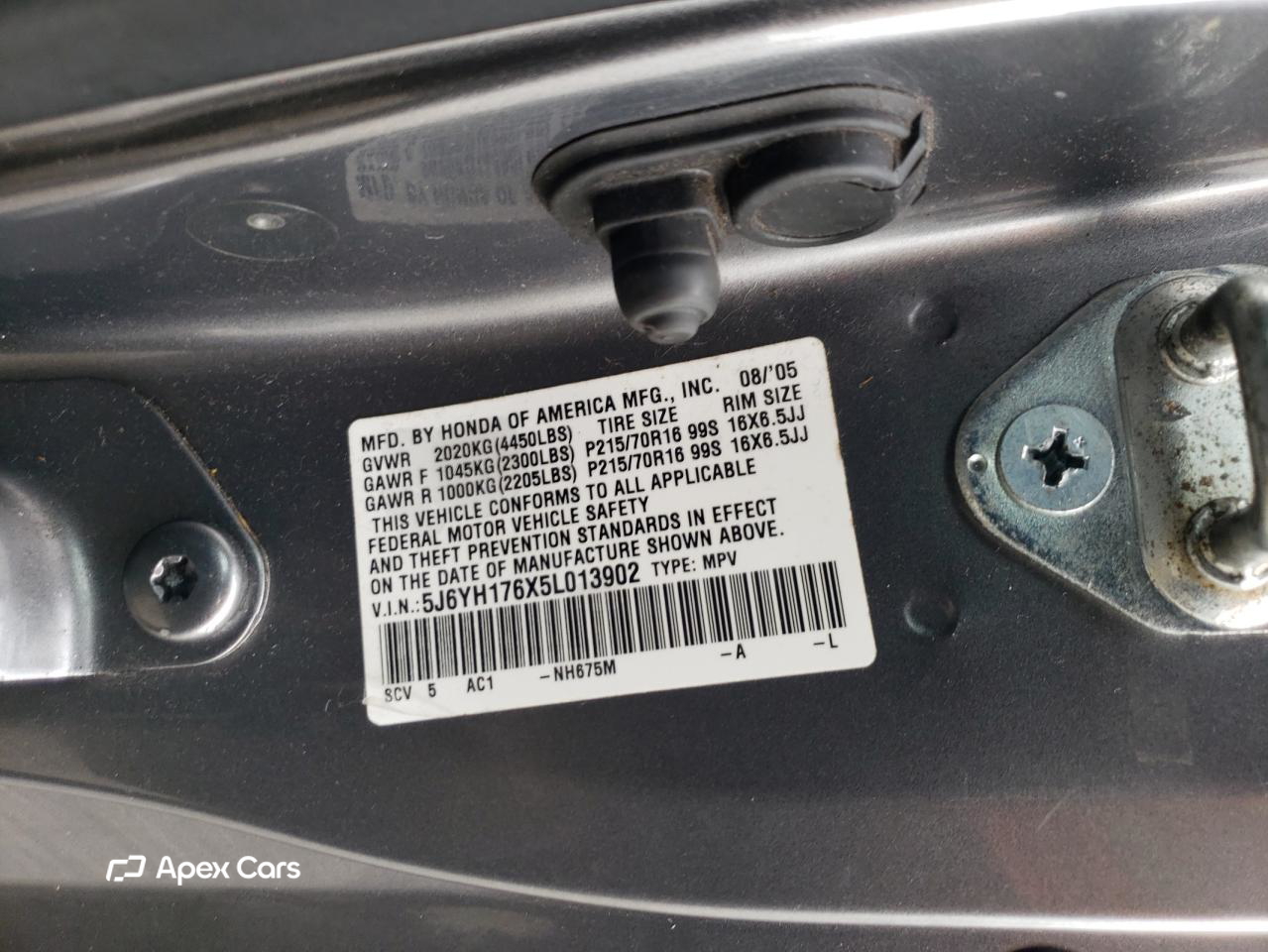Honda Element 2005