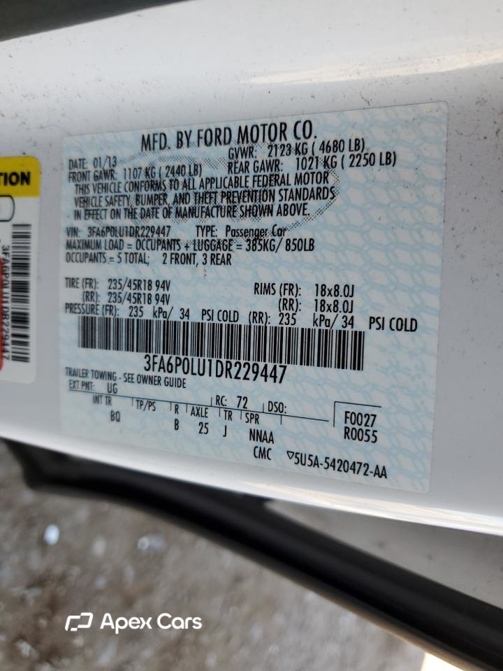 Ford Fusion 2013