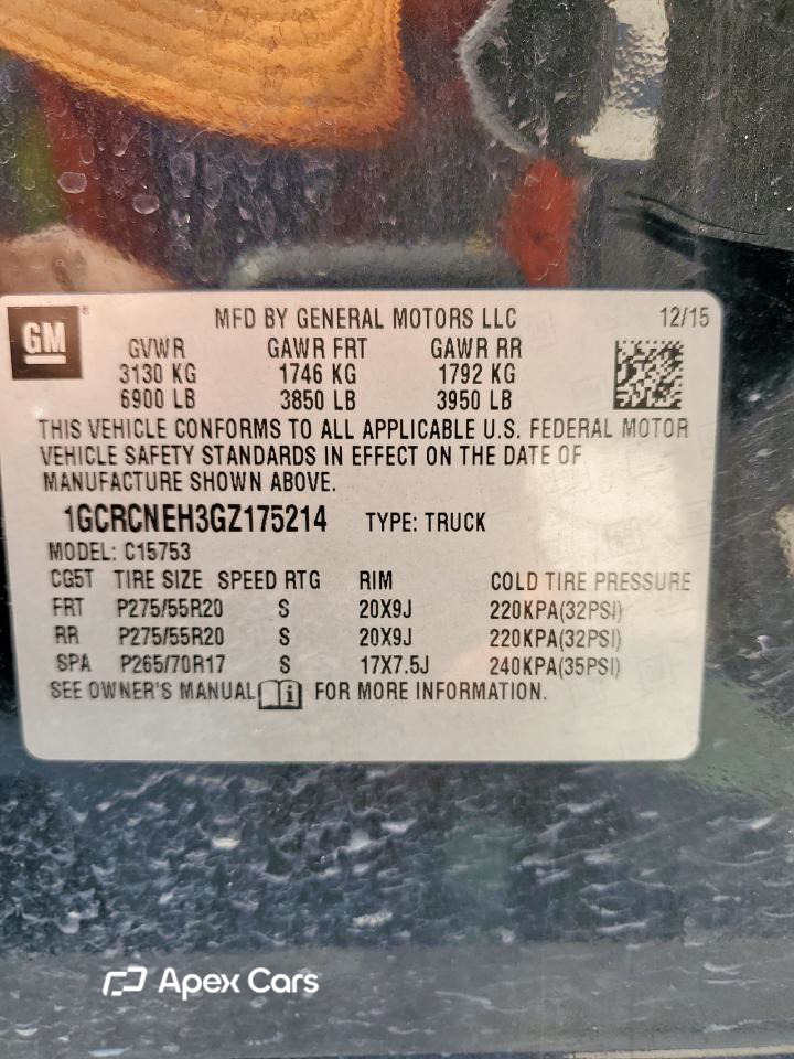 Chevrolet Silverado 2016