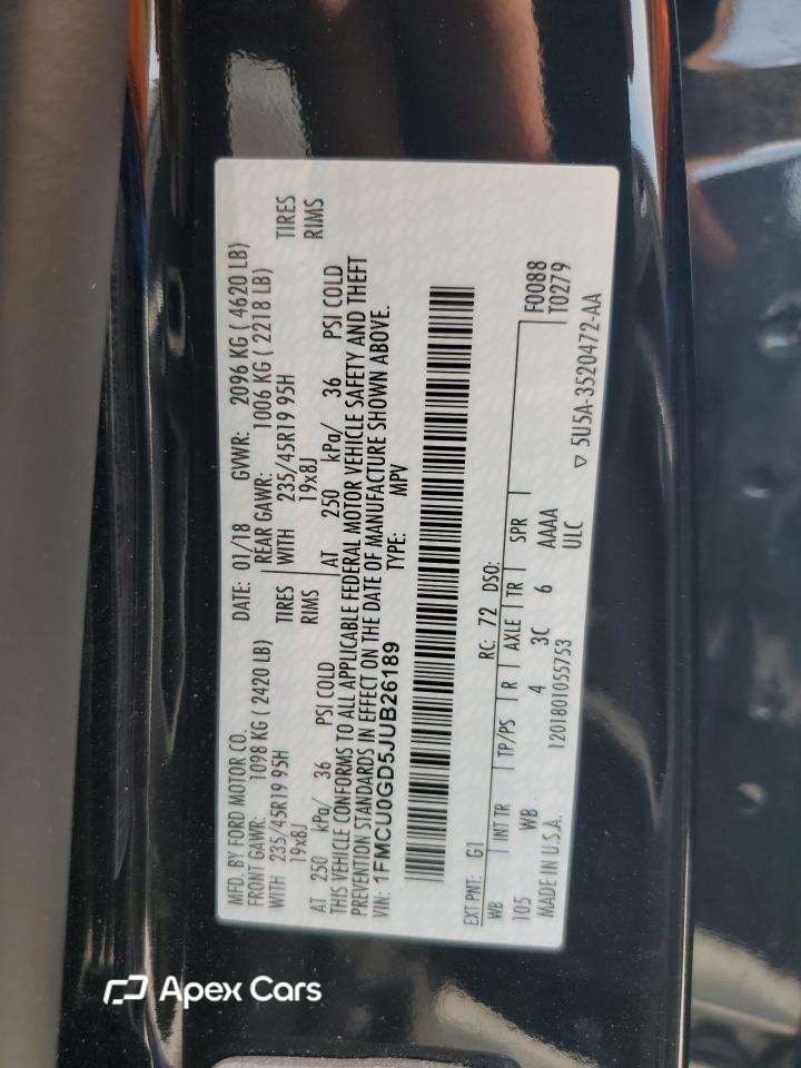 Ford Escape 2018
