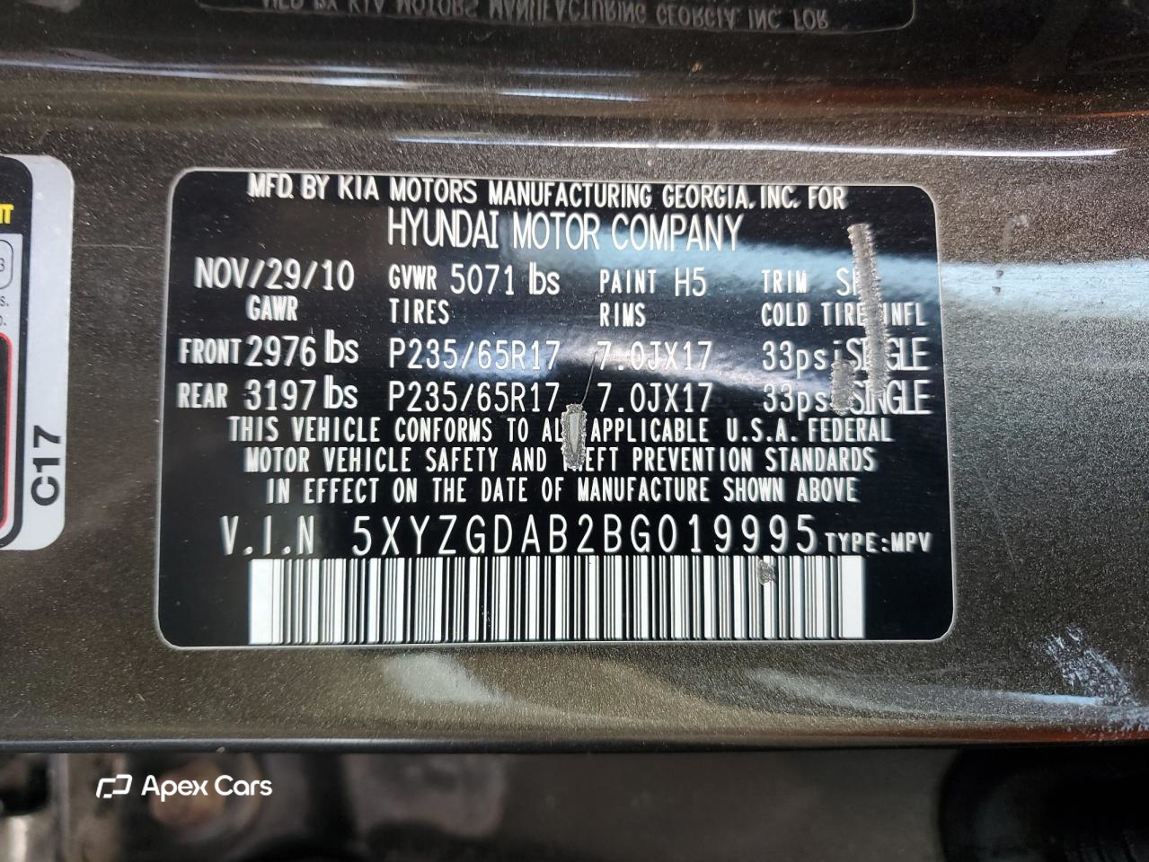 Hyundai Santa Fe 2011