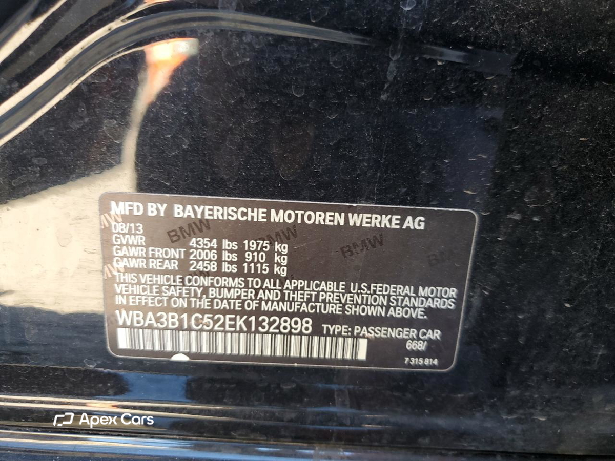 BMW Series 3 2014