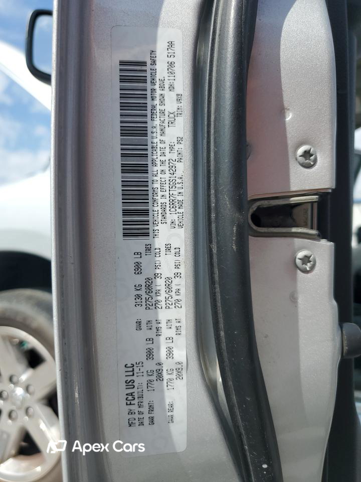 RAM 1500 2016