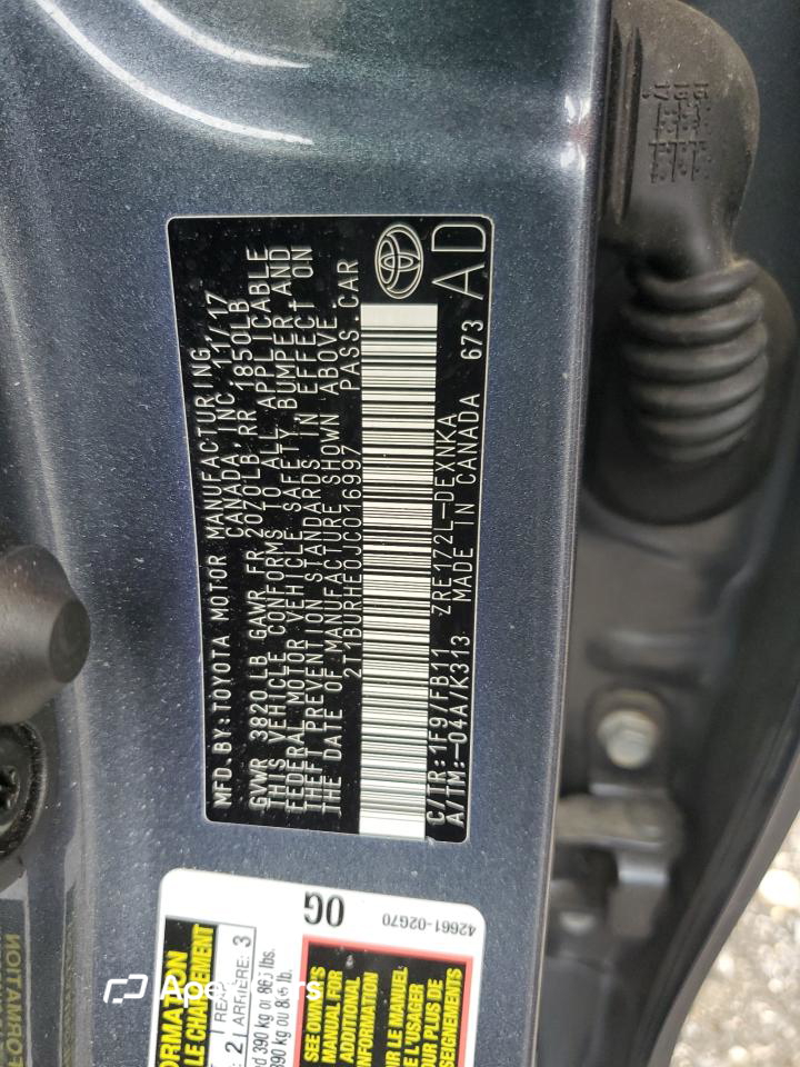 Toyota Corolla 2018