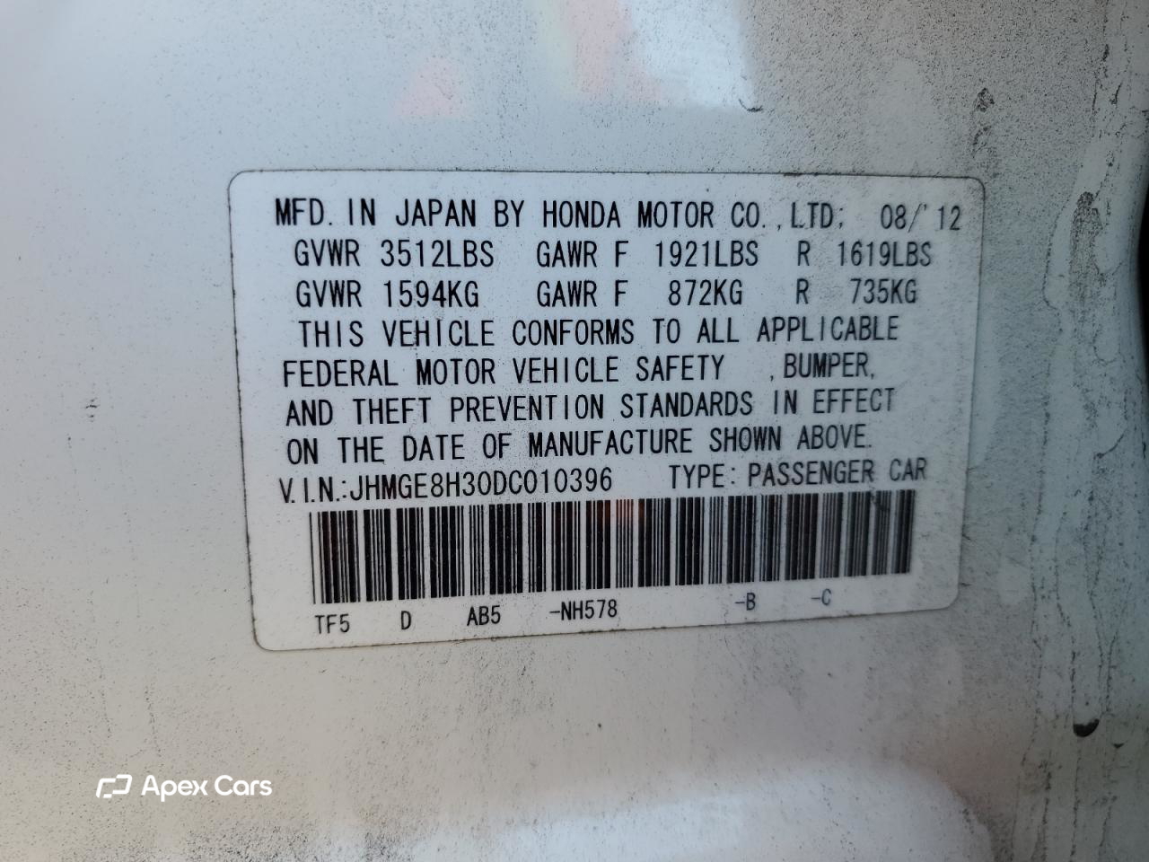 Honda Fit 2013