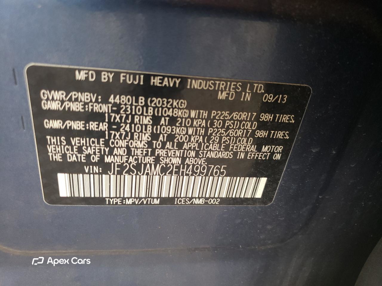 Subaru Forester 2014