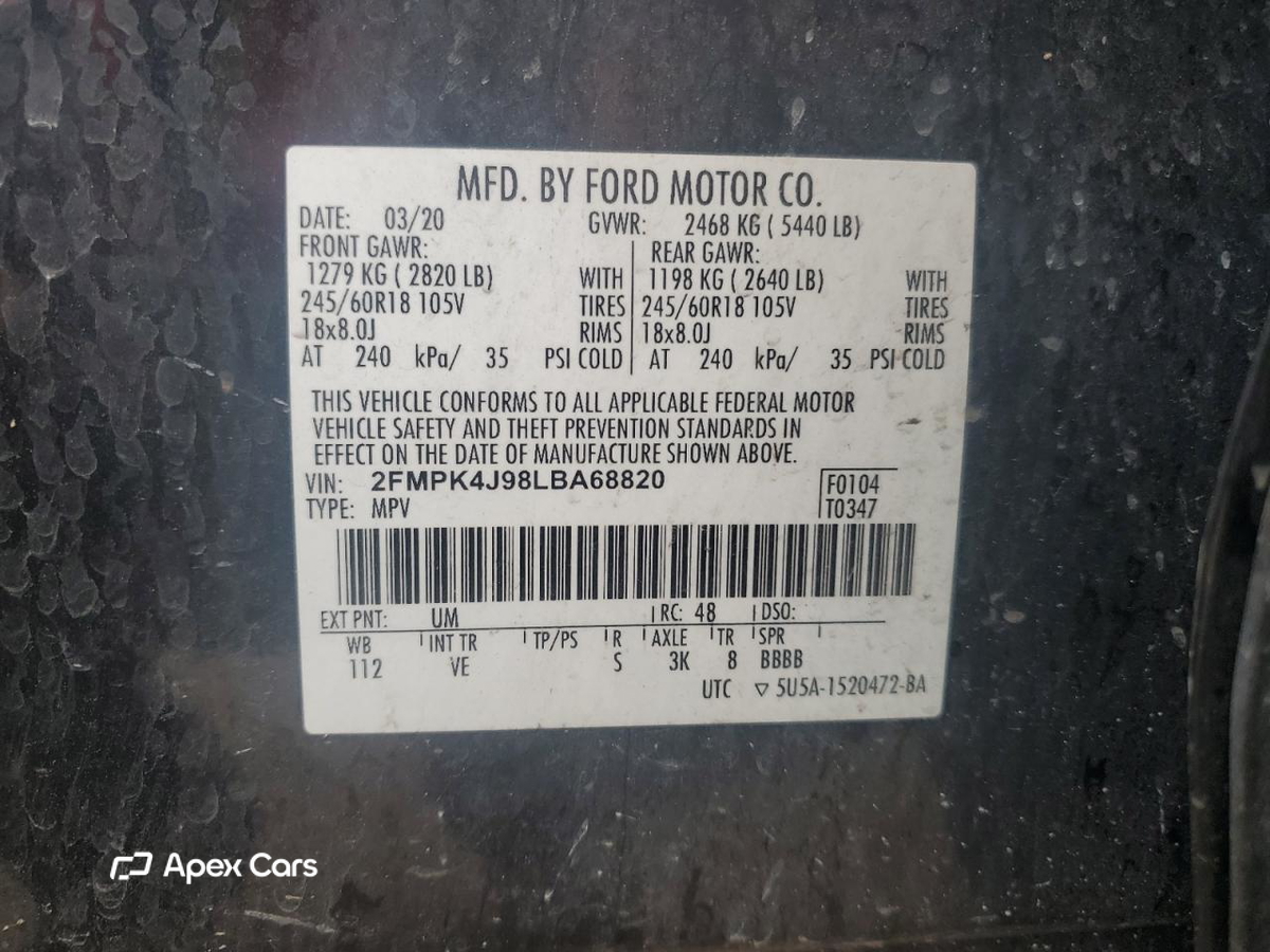 Ford Edge 2020