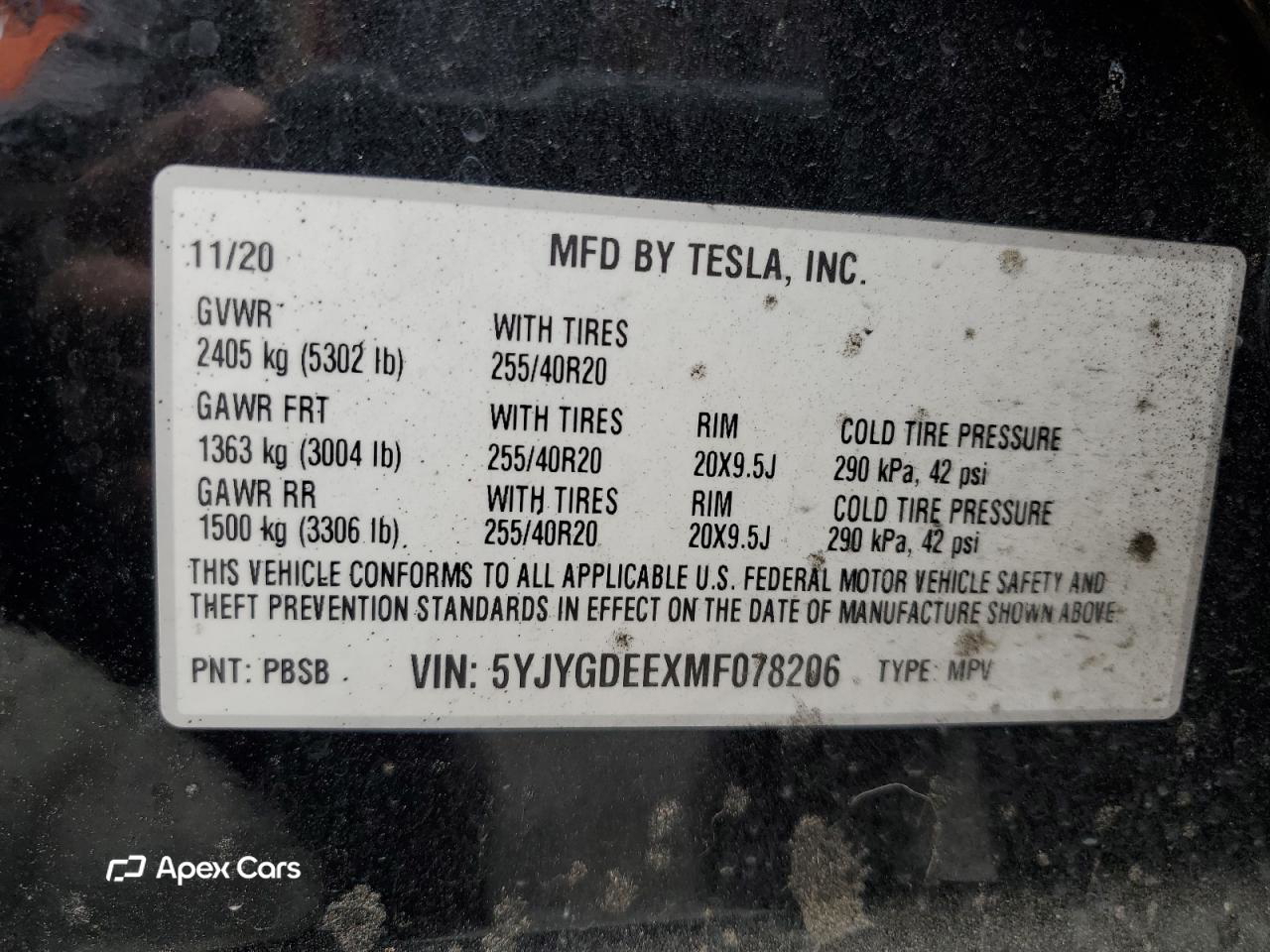 Tesla Model Y 2021
