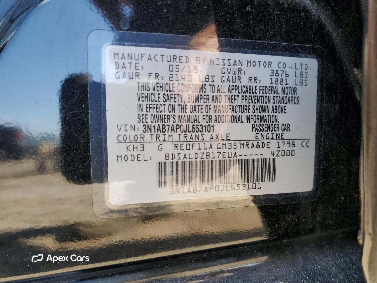 Nissan Sentra 2018