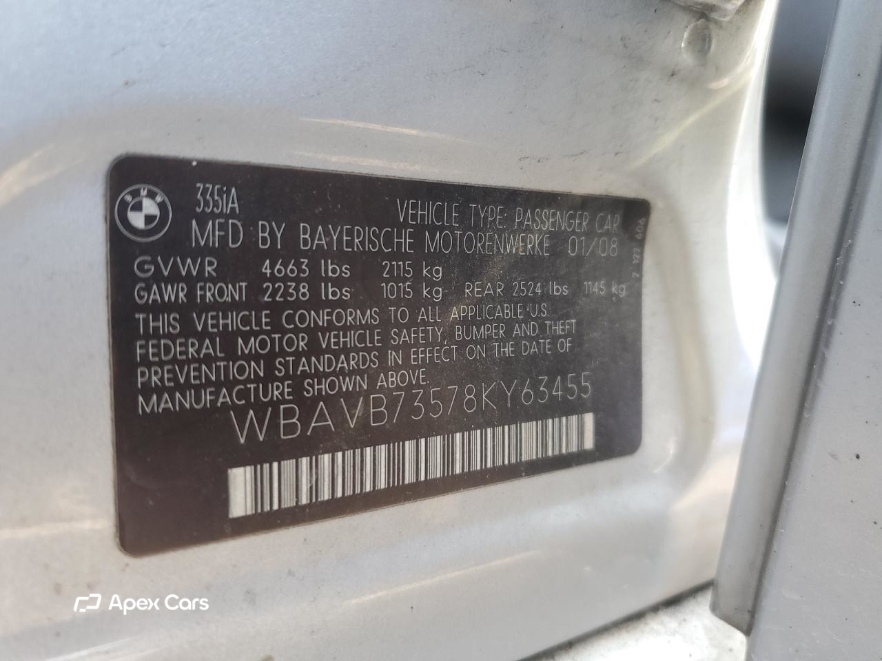 BMW Series 3 2008