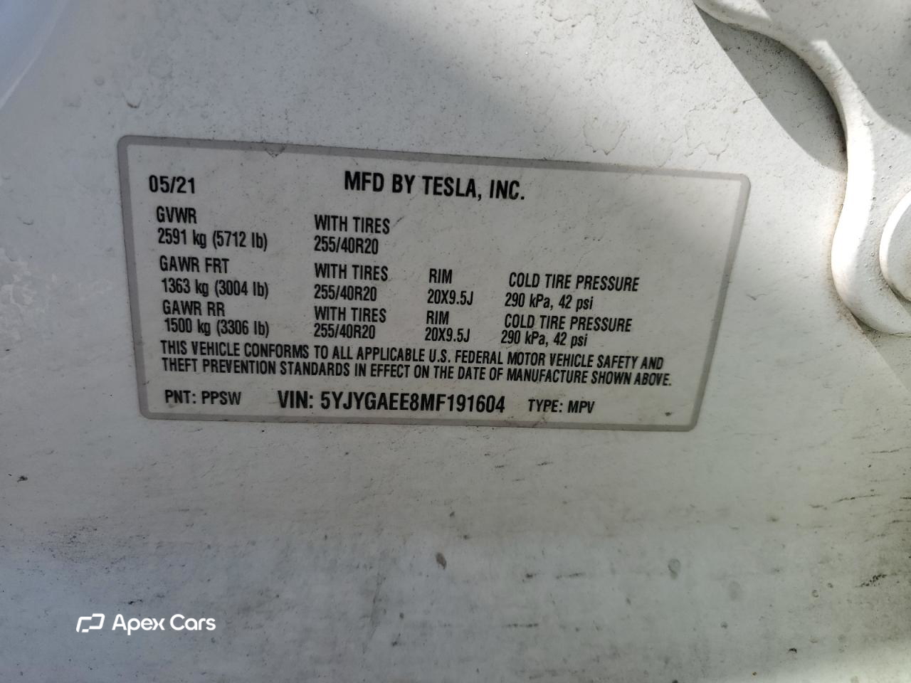 Tesla Model Y 2021