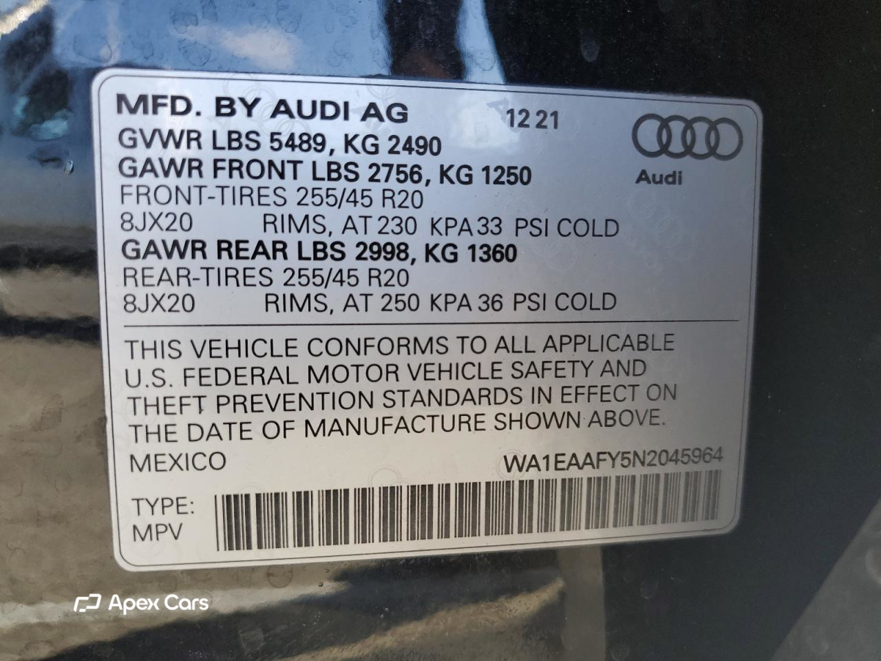 Audi Q5 2022