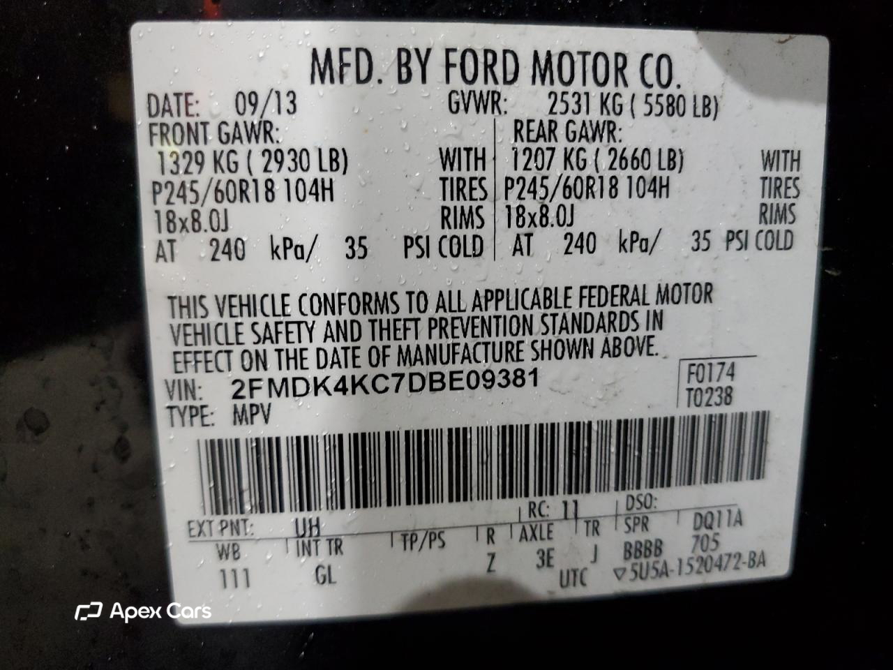 Ford Edge 2013
