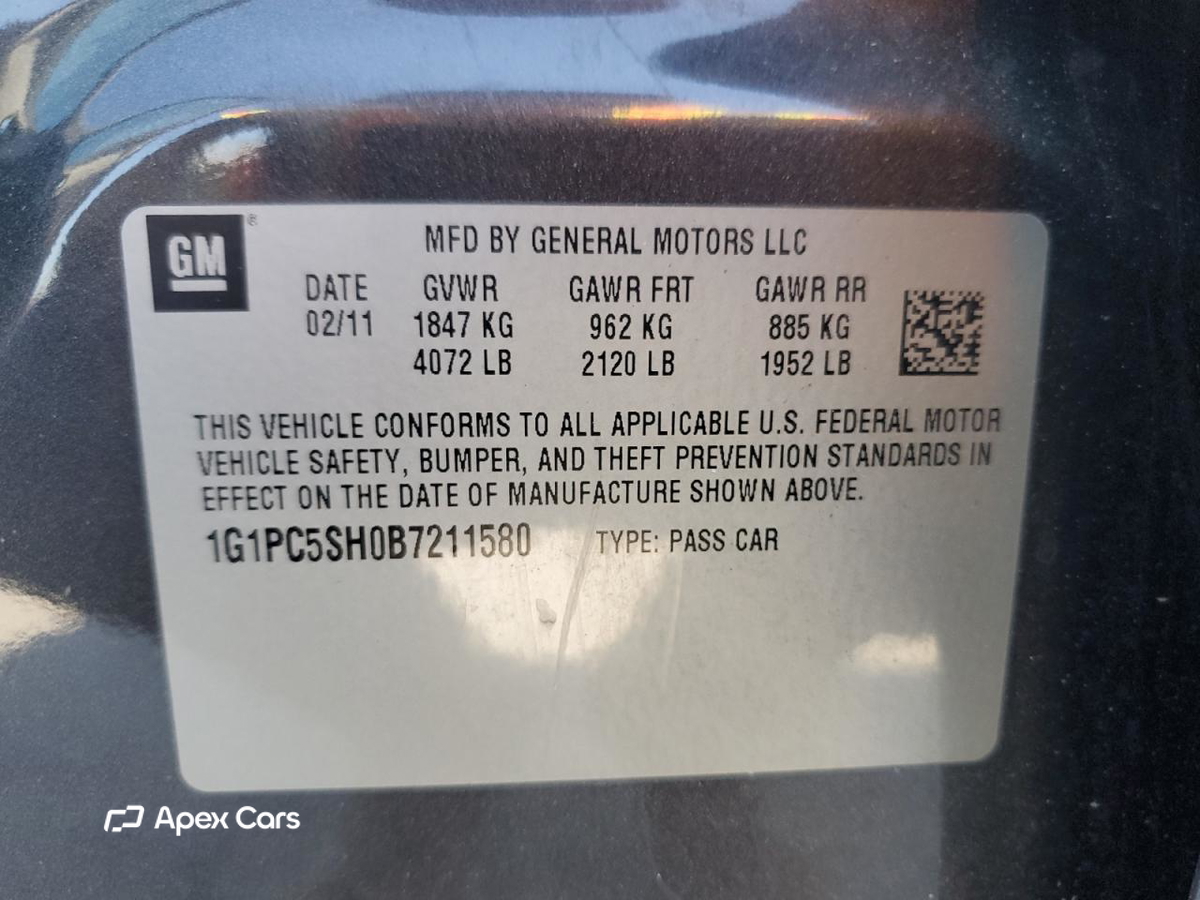 Chevrolet Cruze 2011