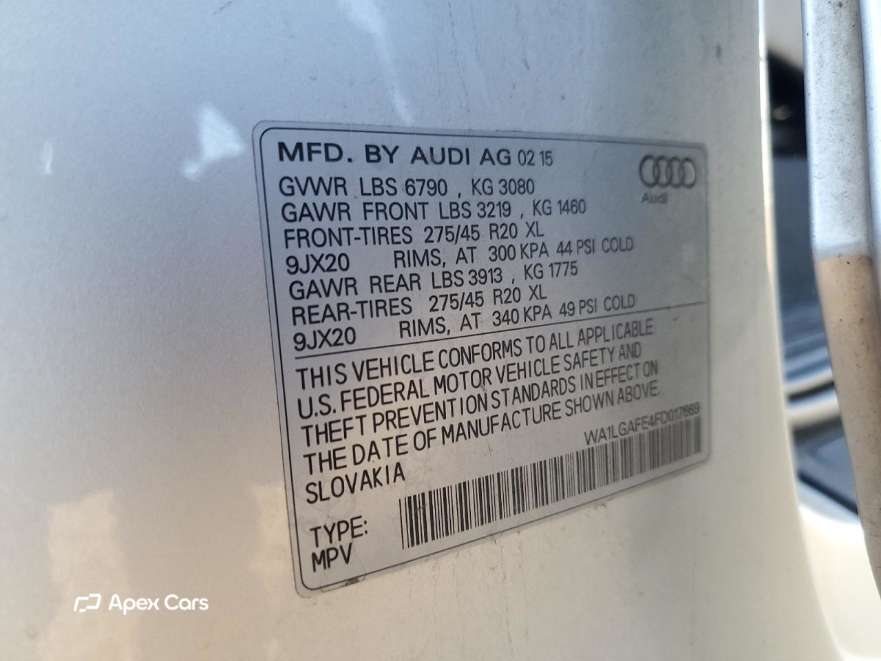 Audi Q7 2015