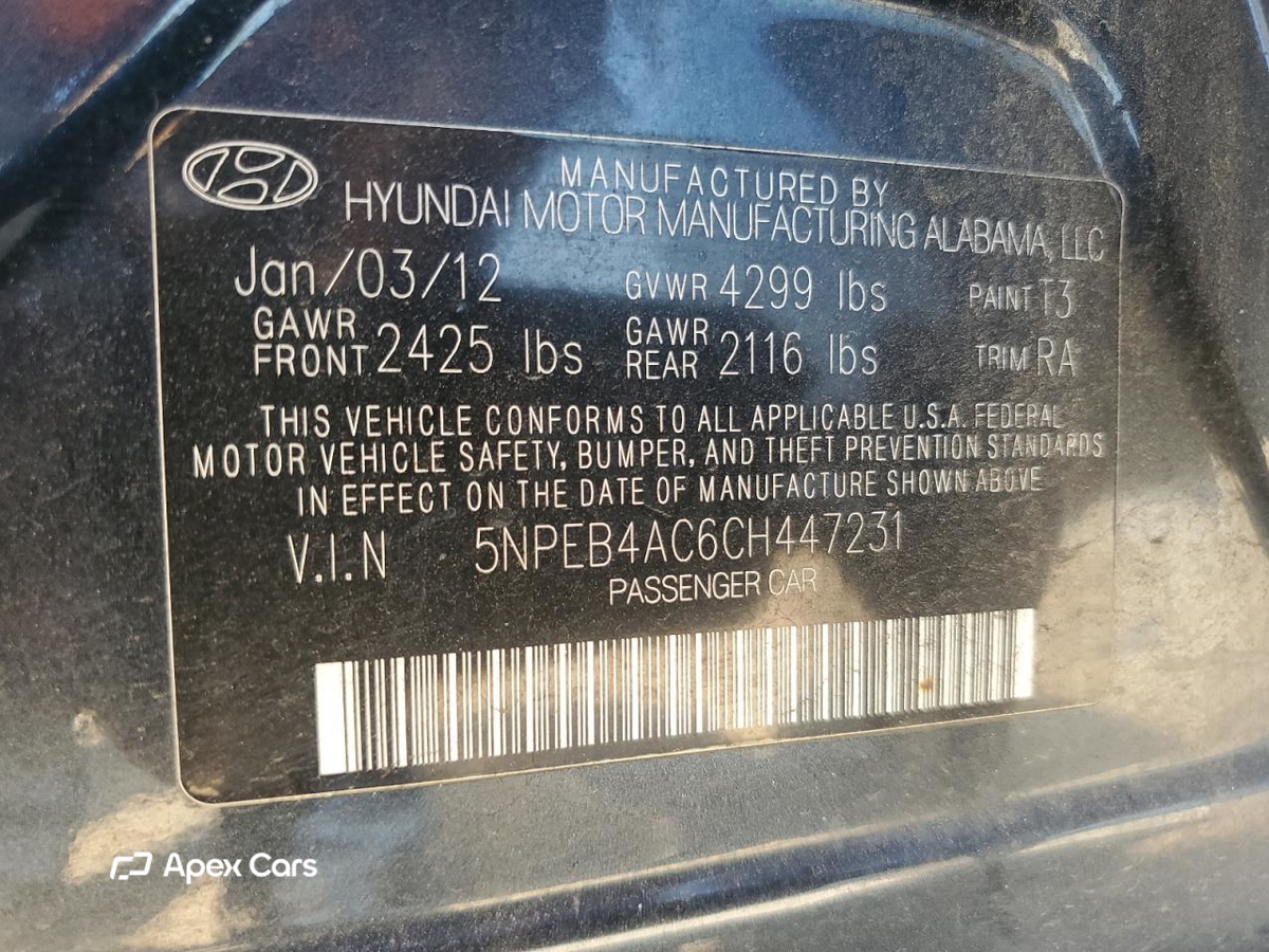 Hyundai Sonata 2012