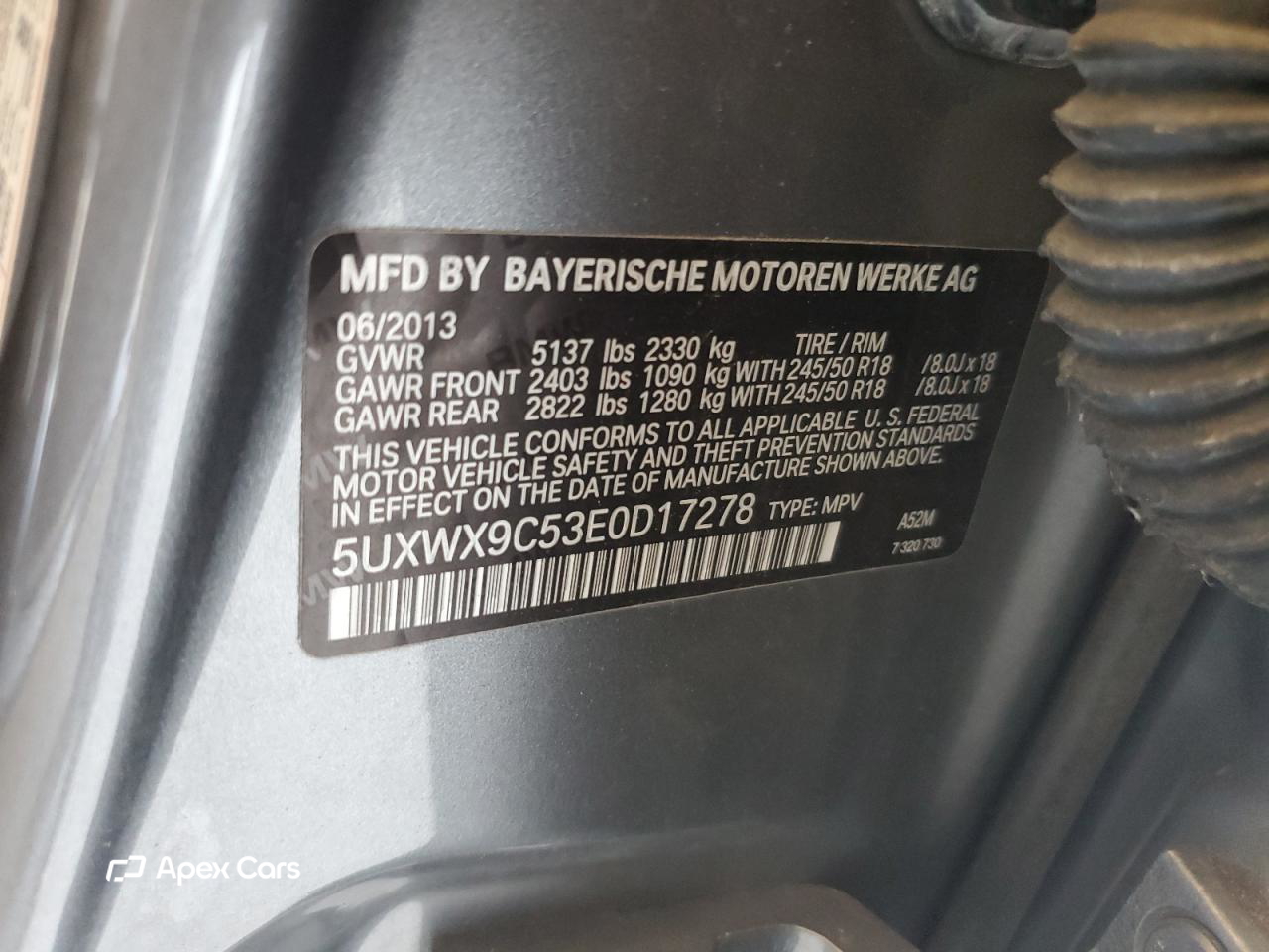 BMW X3 2014