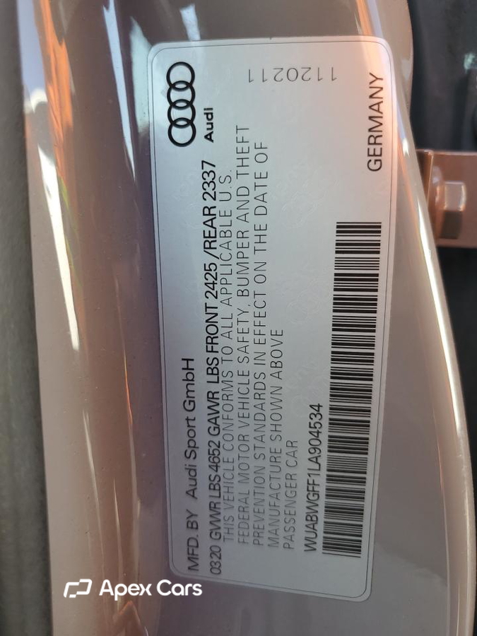 Audi RS3 2020