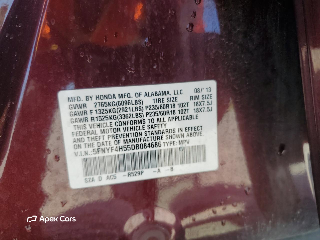 Honda Pilot 2013