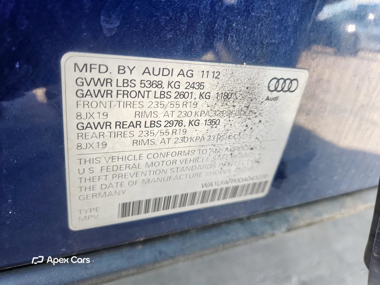 Audi Q5 2013