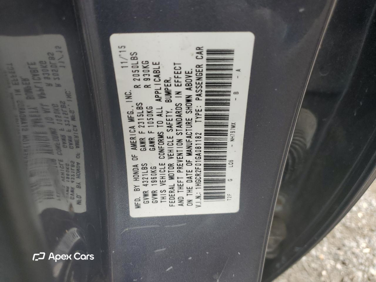 Honda Accord 2016