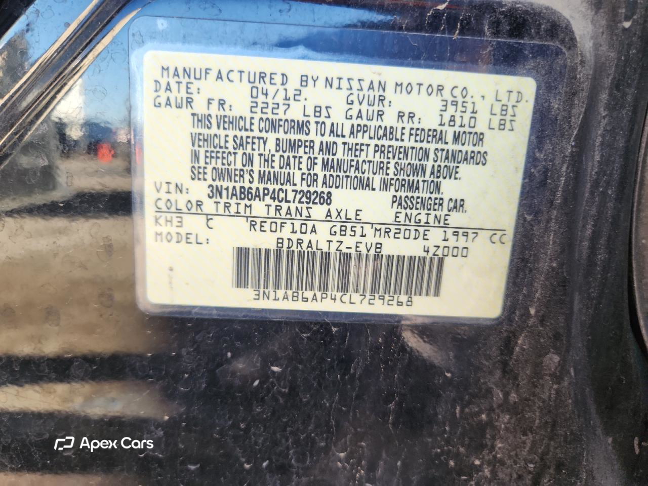 Nissan Sentra 2012
