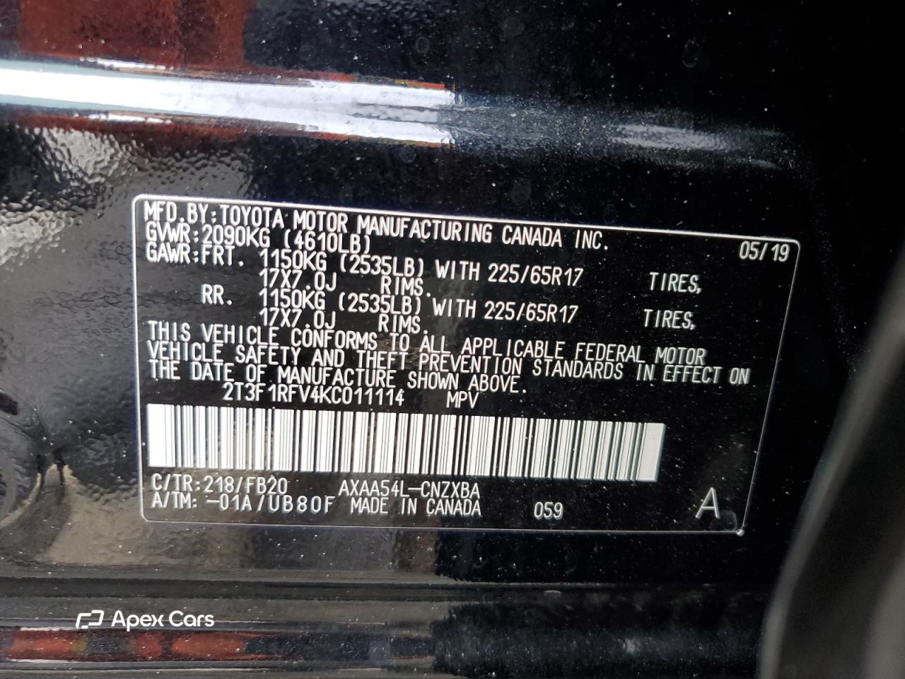 Toyota RAV 4 2019