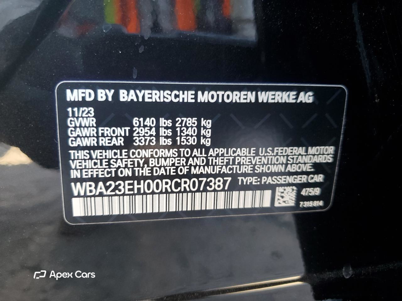 BMW Series 7 2024