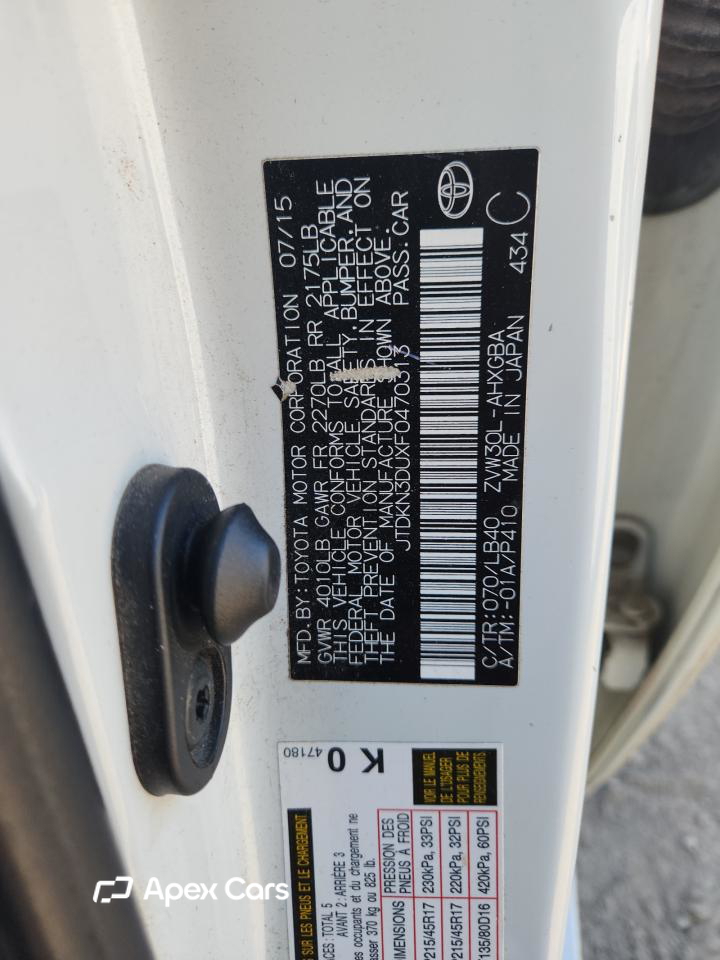 Toyota Prius 2015