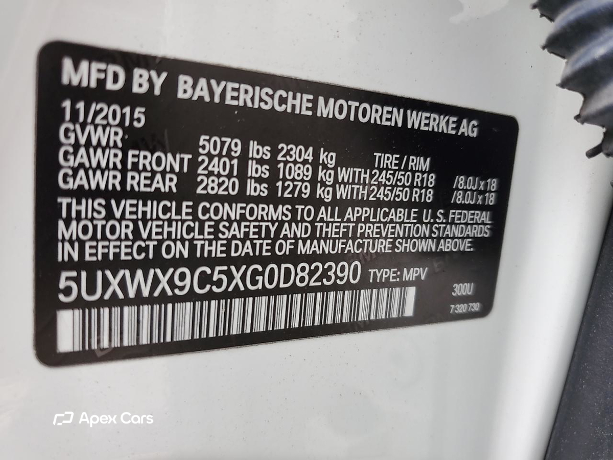 BMW X3 2016