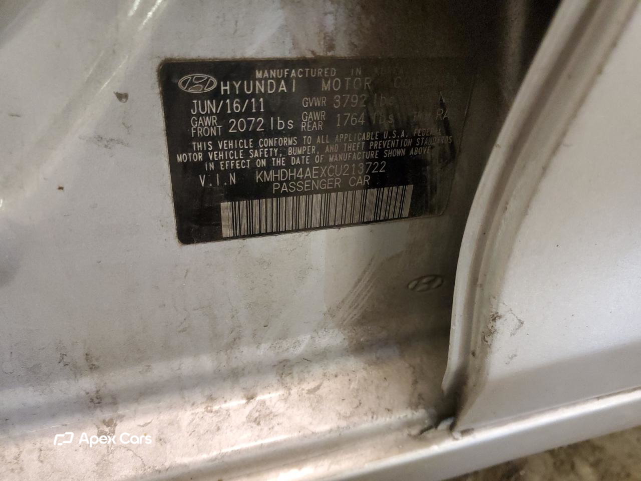 Hyundai Elantra 2012