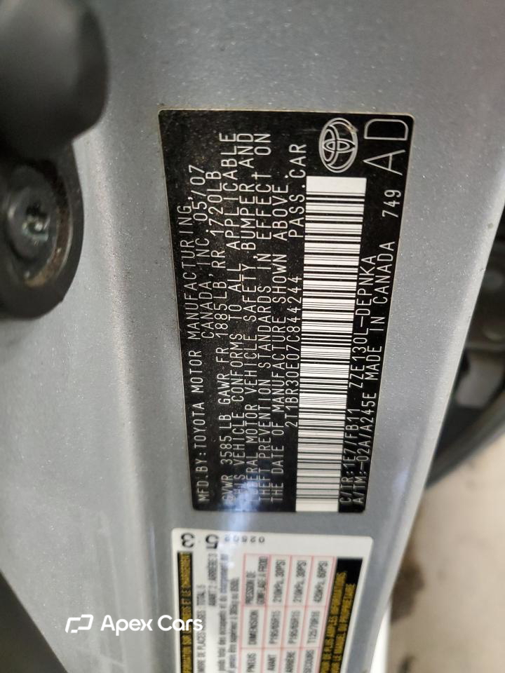 Toyota Corolla 2007