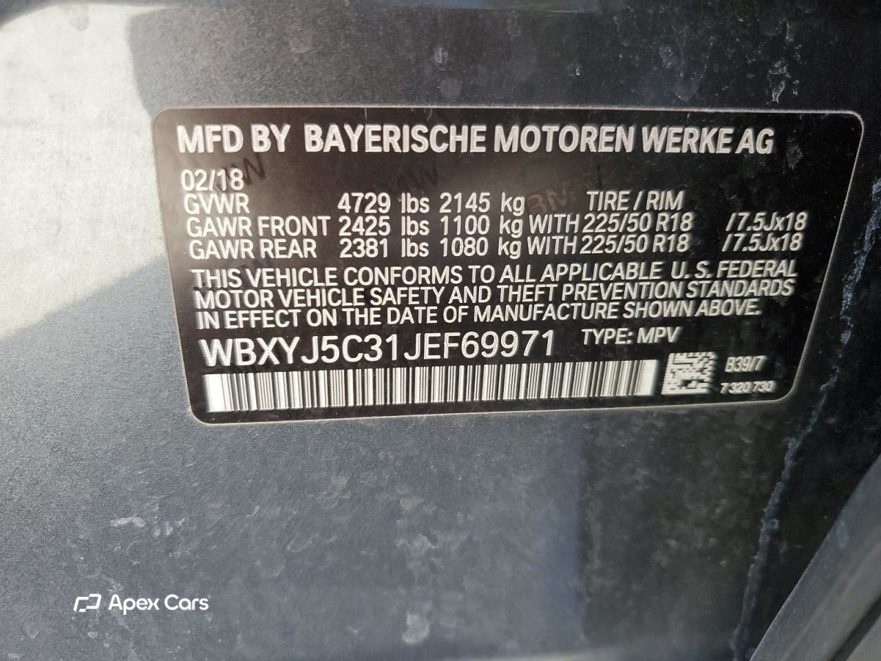 BMW X2 2018