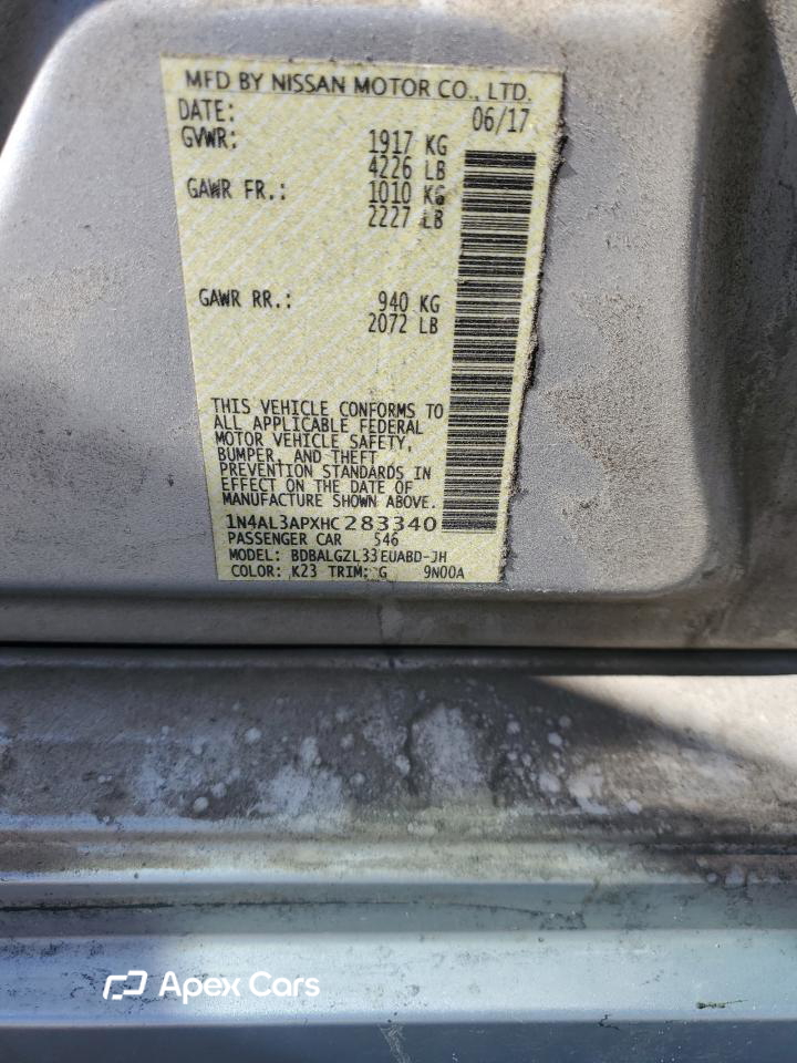Nissan Altima 2017